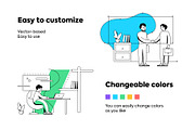 Business Teamwork Illustration Set, a Work Illustration by Shakuro (Thumbnail 4 of 10)