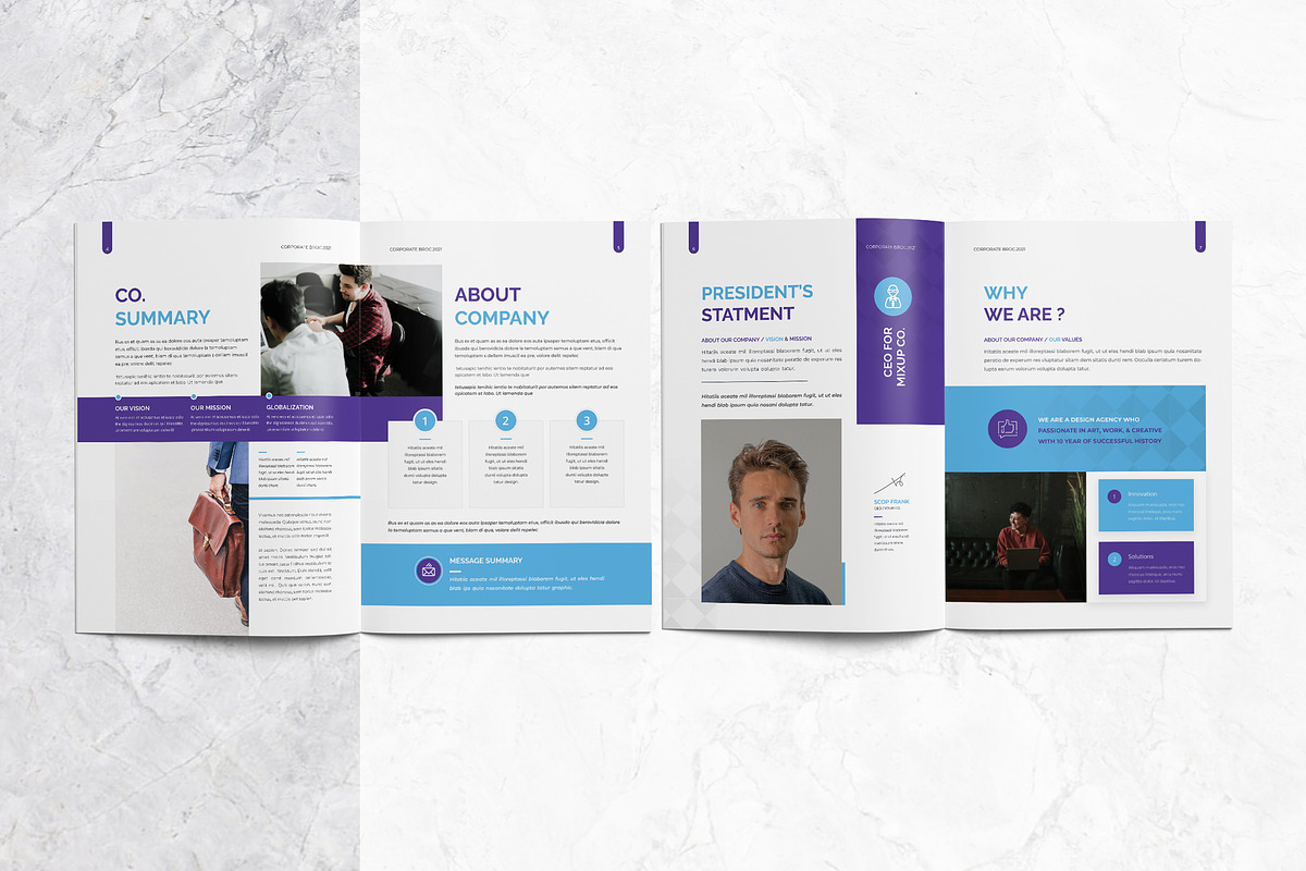 Company Profile, a Brochure Template by WOWPro (Photo 4 of 9)