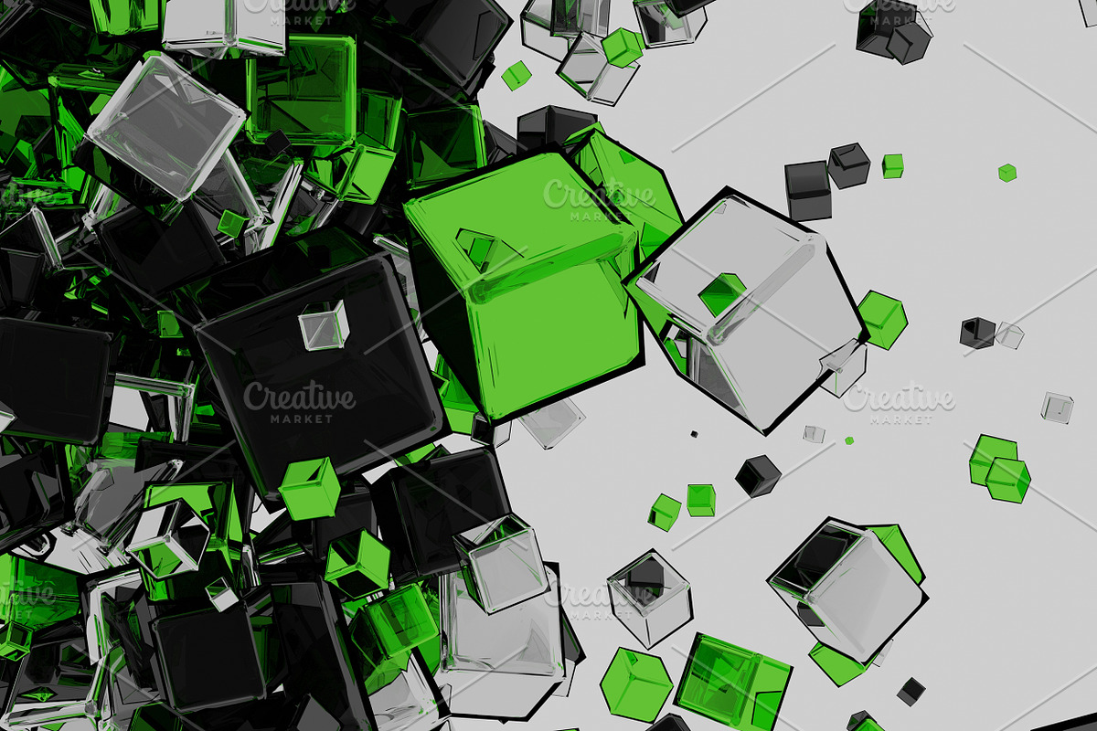 Cartoonish Cubes Backgrounds Vol3, a Texture Graphic by The_DrX (Photo 12 of 16)