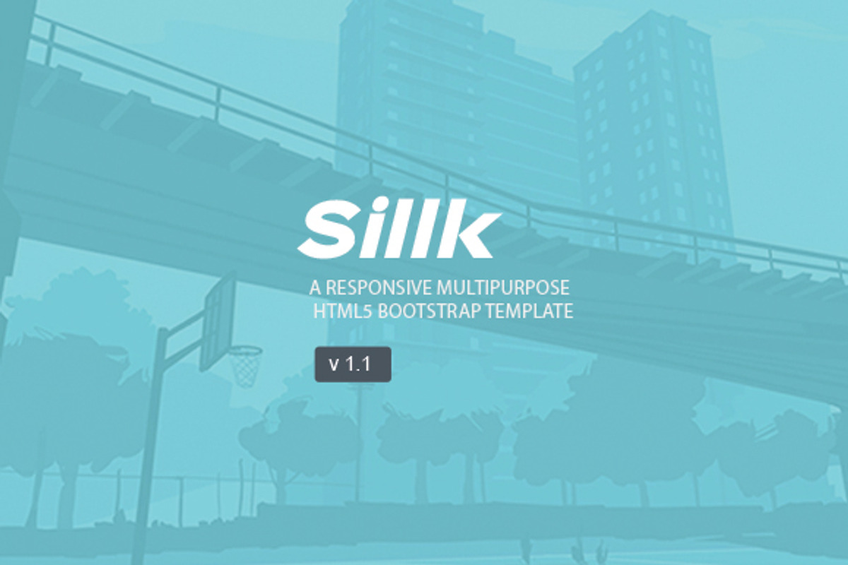 Sillk multipurpose html5 template, a Websites & App Template by Graio (Photo 1 of 2)
