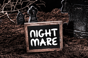 Spooky Things | Script Font, a Script Font by Scratchones (Thumbnail 2 of 8)