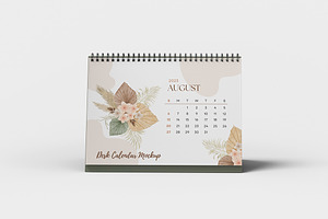 Desk Calendar Mockups