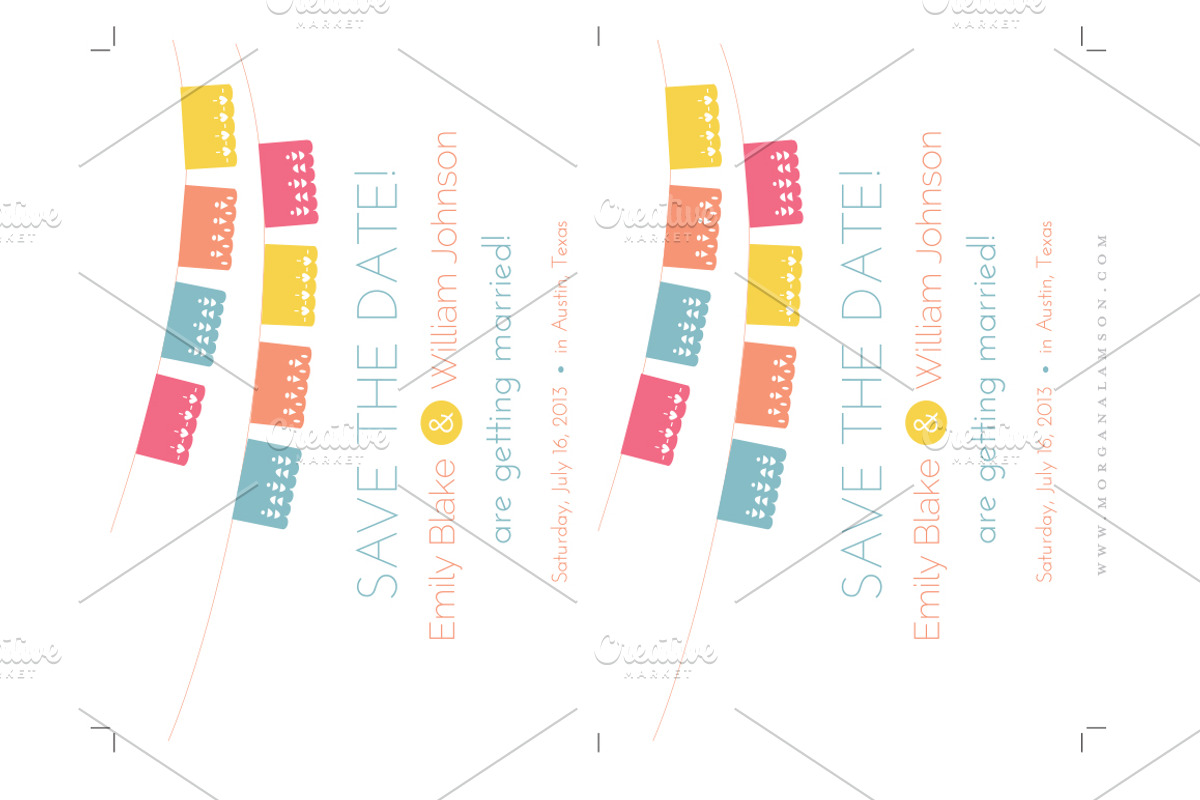 Fiesta Wedding Invitation Suite, an Invitation Template by MoLa (Photo 4 of 5)