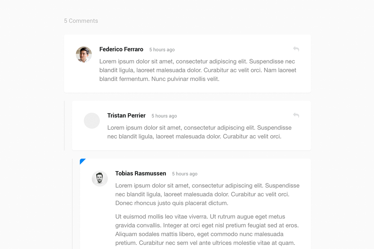 Thoughts WordPress theme, a WordPress Template by Pixel Revel (Photo 5 of 5)
