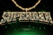 Bling Bling Gold Text Effects Vol 03, a Layer Style Add-On by Hyperpix Productions (Thumbnail 5 of 19)