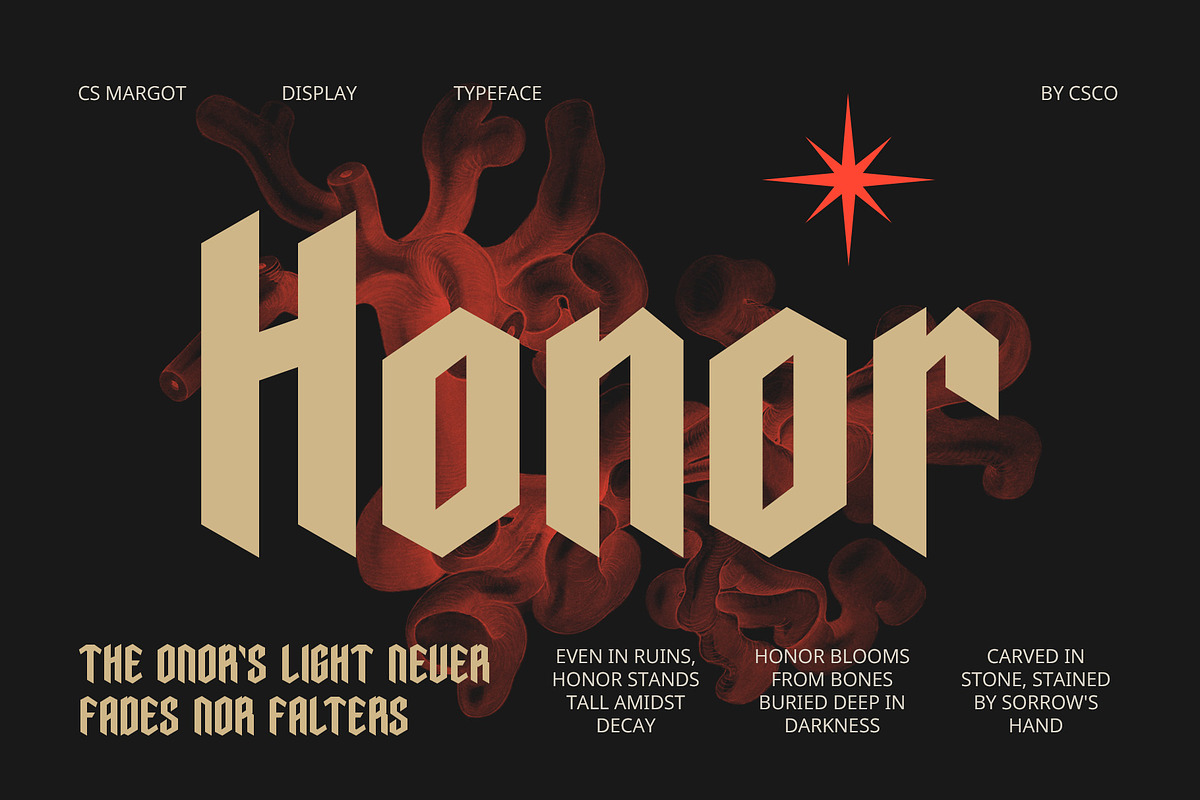 CS Margot – Blackletter Font, a Blackletter Font by Craft Supply Co. (Photo 3 of 8)