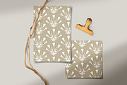 Beige Floral Patterns, a Wallpaper Graphic by Bloomart Studio (Thumbnail 5 of 7)