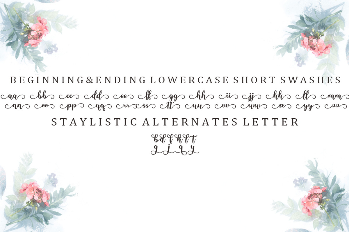 Stay Gracious Script, a Script Font by Bosstype Studio (Photo 6 of 8)