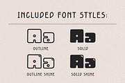 Bubble Display Font - Macaron Soda, a Handwritten Font by ZoloDesignHub (Thumbnail 3 of 9)