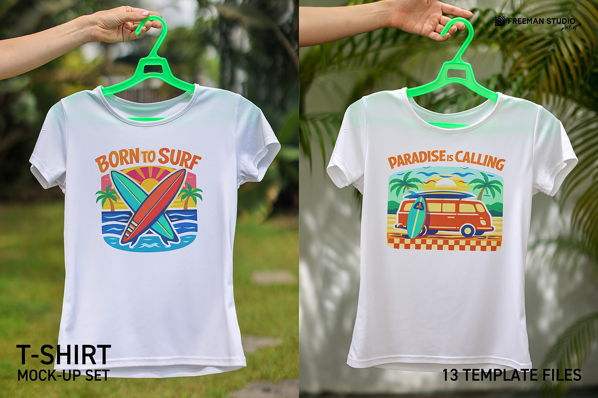 T-Shirt Mockup, a Shirt Mockup by Freeman Studio (Photo 1 of 17)