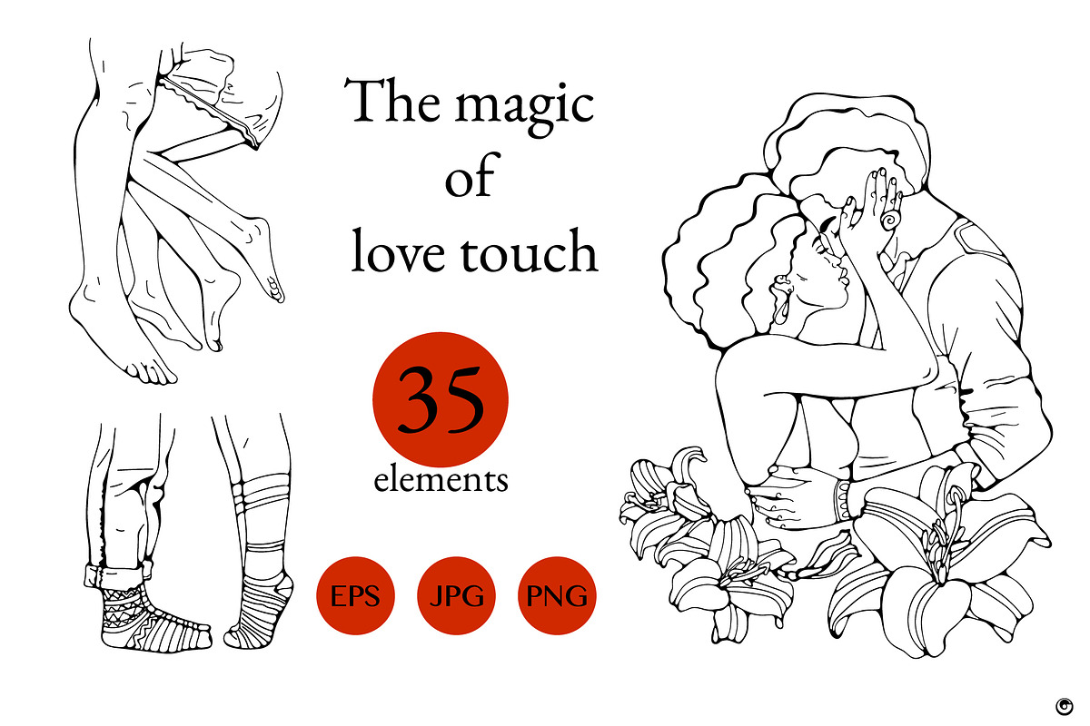 The magic of love touch, a Person Illustration by Olillia (Photo 3 of 7)