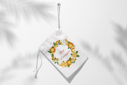 Oranges flowers and fruits clip art, a Food Illustration by Alena Sid (Thumbnail 13 of 14)