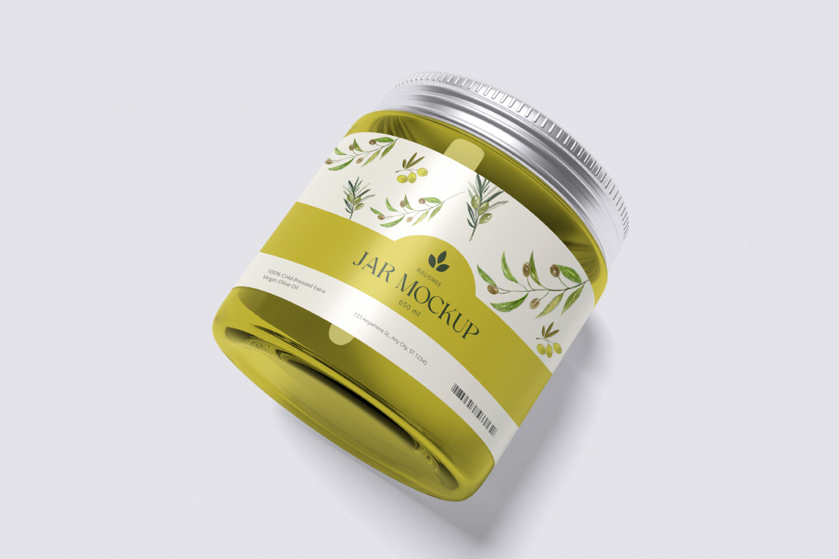 Jar Mockup Bundle Set, a Packaging Mockup by Rielismee (Photo 3 of 5)