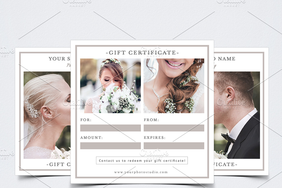 Photography Gift Certificate Templat, a Marketing Template by NM-Design-Studio (Photo 1 of 3)