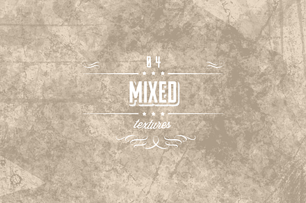 Mixed texture set