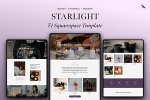 Starlight Squarespace Template