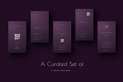 Vesper Business Card Set - 5 Bundles, a Business Card Template by Ctrl space studio (Thumbnail 2 of 9)