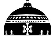 Christmas Ornament Set, an Illustration by BIPLOB EXPERT (Thumbnail 3 of 21)