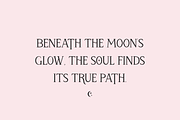 Mystic Starlight - Tarot Font, a Serif Font by Beck McCormick (Thumbnail 8 of 10)