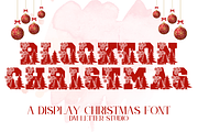 Blockton Christmas, a Serif Font by Dm Studio (Thumbnail 1 of 10)