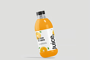 Glass Juice Bottle Mockup, a Packaging Mockup by renderstockmarket (Thumbnail 3 of 4)