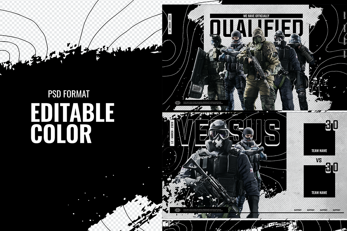 E- Sports Social Media Template, a Social Media Template by Creathift (Photo 4 of 7)