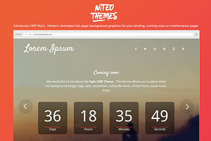 CMP Stylo - Coming Soon Theme
