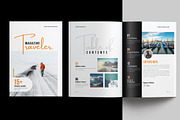 Travel Magazine Template, a Magazine Template by NorthPeak (Thumbnail 4 of 14)