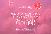 Blooming Branch Handwritten, a Handwritten Font by Waris Studio (Thumbnail 1 of 8)