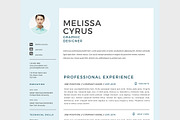 Designer Resume Template /CV, a Resume Template by Resume21 (Thumbnail 4 of 5)