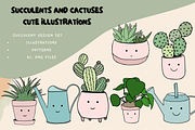 Succulents & cactuses illustrations, a Decorative Illustration by bigmomentsdesign (Thumbnail 1 of 8)