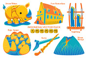 Indonesia Vector Pack #01, an Object Graphic by MEDZ (Thumbnail 1 of 7)