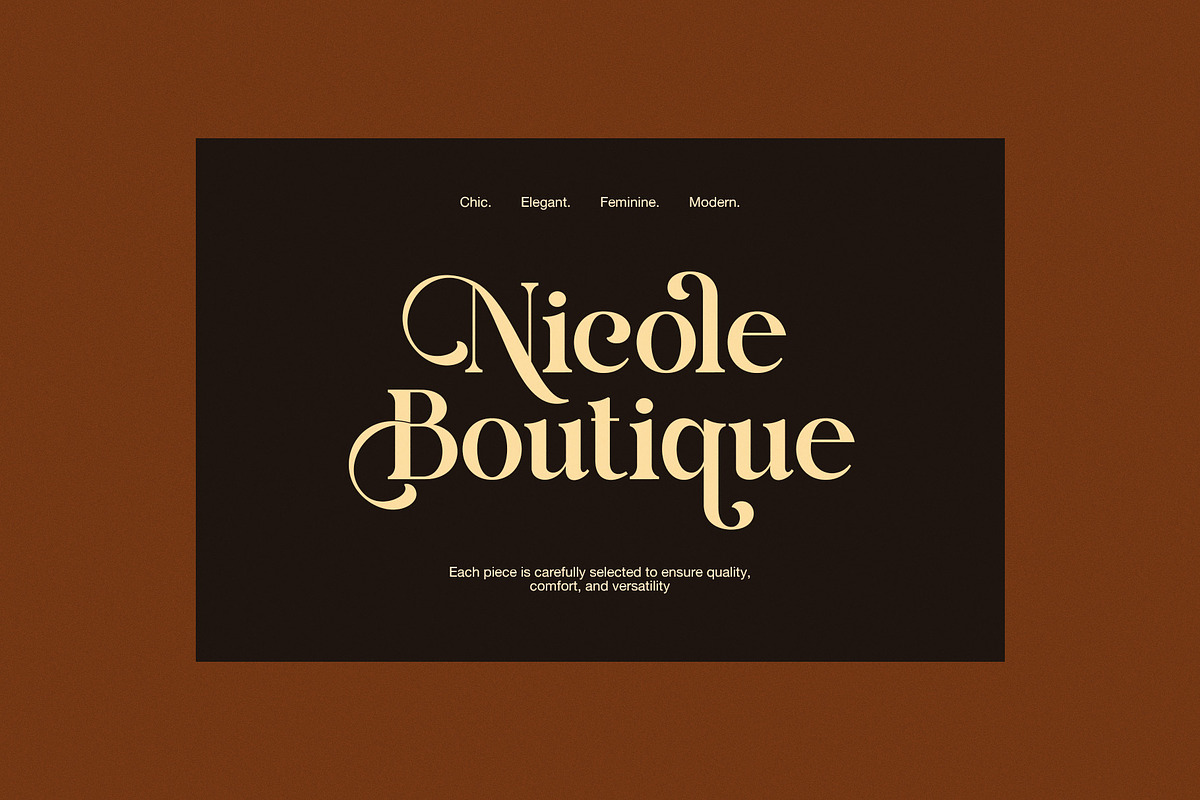 Rawon Elegant Serif Font, a Serif Font by Graphicxell (Photo 6 of 8)