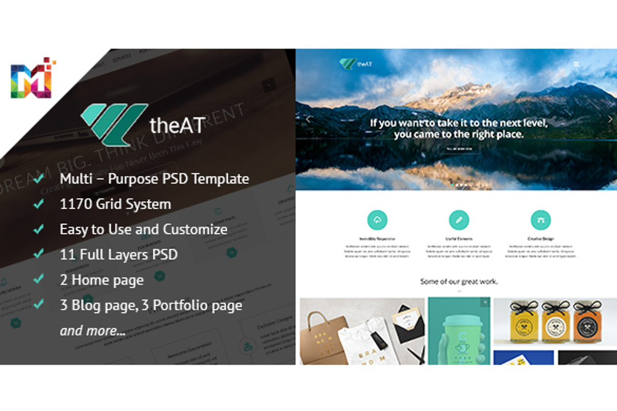 Responsive Website Design Mockup, a Mockup by MultipurposeThemes (Photo 1 of 4)