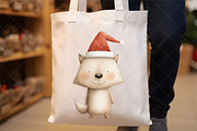 Christmas Woodland Portraits Clipart, an Illustration by SinaCreation (Thumbnail 4 of 7)