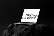 Tablet Mockup on Dark Stone, a Mac Mockup by rodrigofkaminski (Thumbnail 2 of 4)