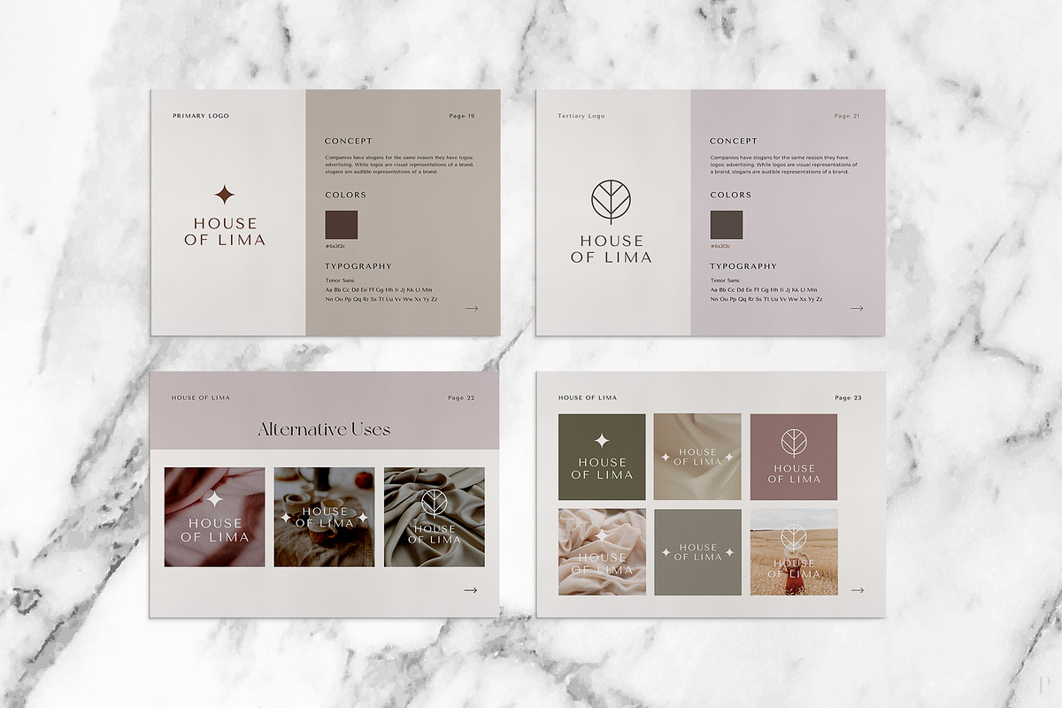 Brand Guidelines & Strategy Template, a Presentation Template by Nurrehmet Studio (Photo 7 of 7)