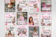 Girly Instagram Templates, a Social Media Template by ZenSocialDesigns (Thumbnail 4 of 9)