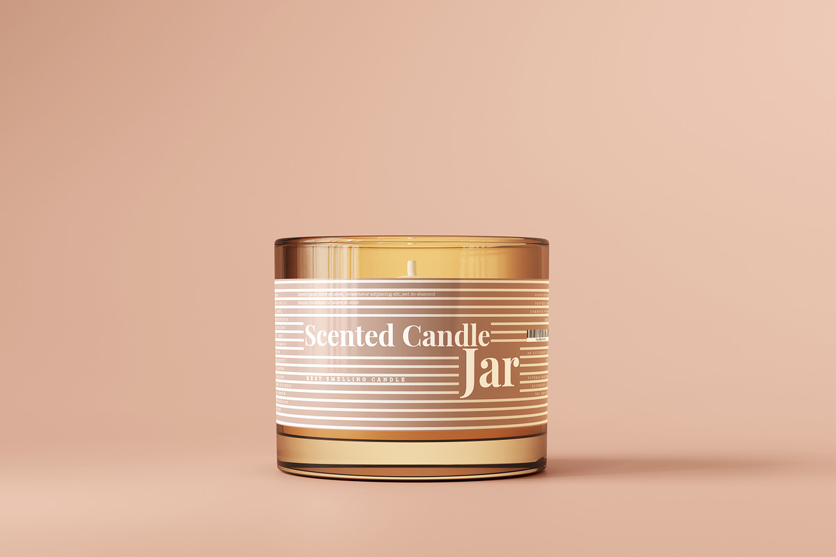 Amber Glass Candle Mockup Bundle, a Packaging Mockup by pmvch (Photo 75 of 135)