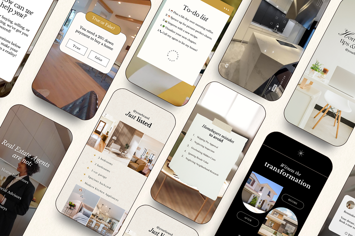 Real Estate Instagram Reels Template preview 2