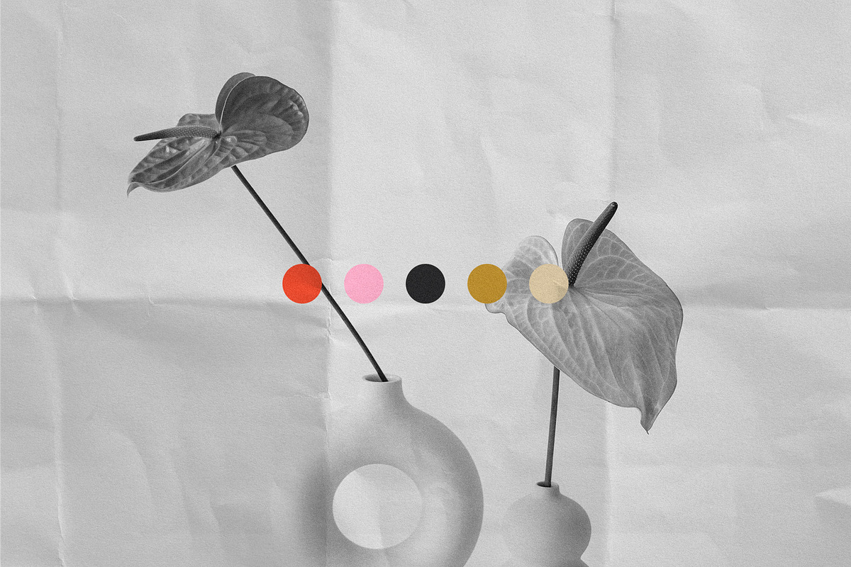 Anthurium Print Cards Collection, a Stationery Template by Evgeniya Goktas (Photo 7 of 7)