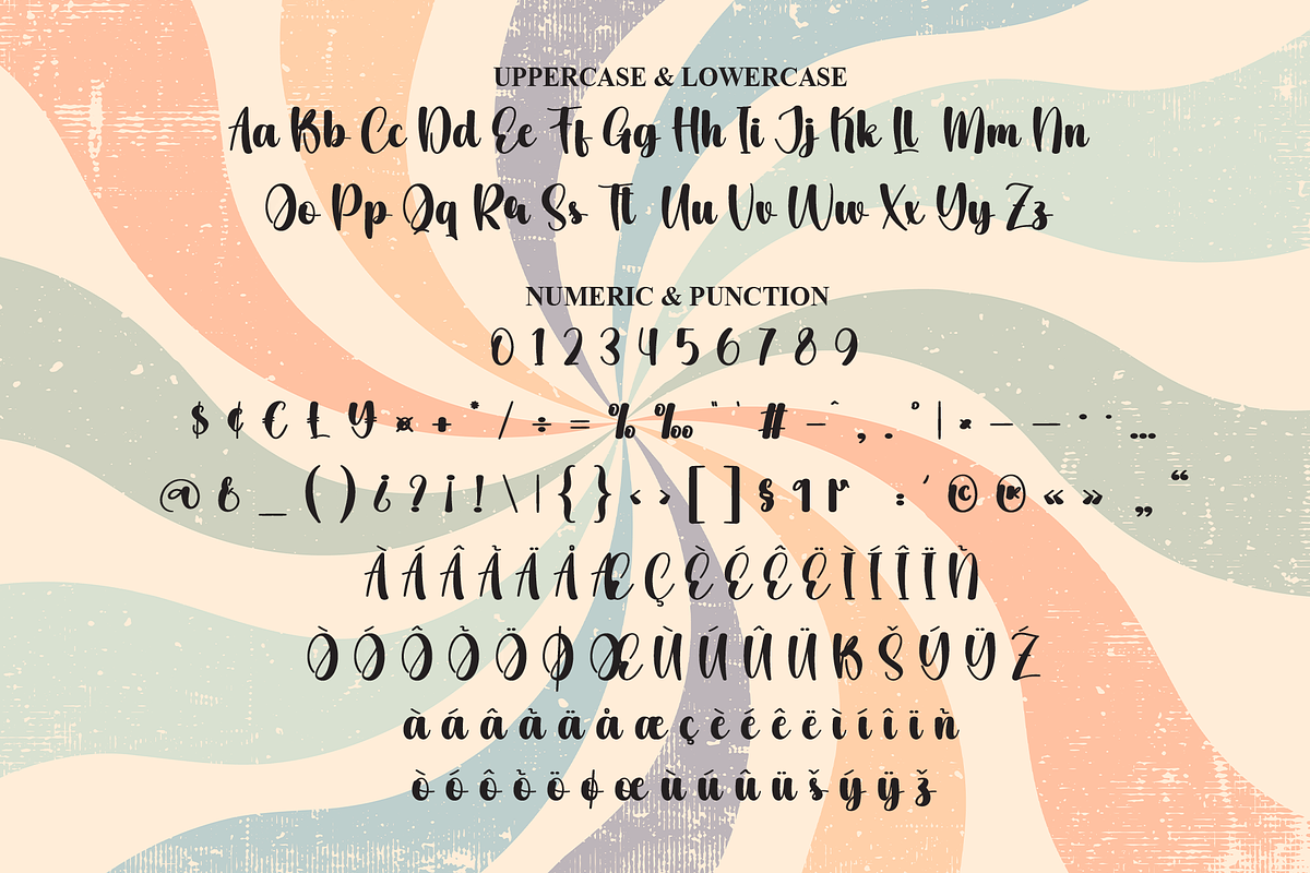 Summer Retro | Script Font, a Handwritten Font by Scratchones (Photo 7 of 9)