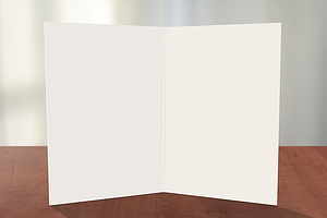 Greeting Card Photoshop Mockup