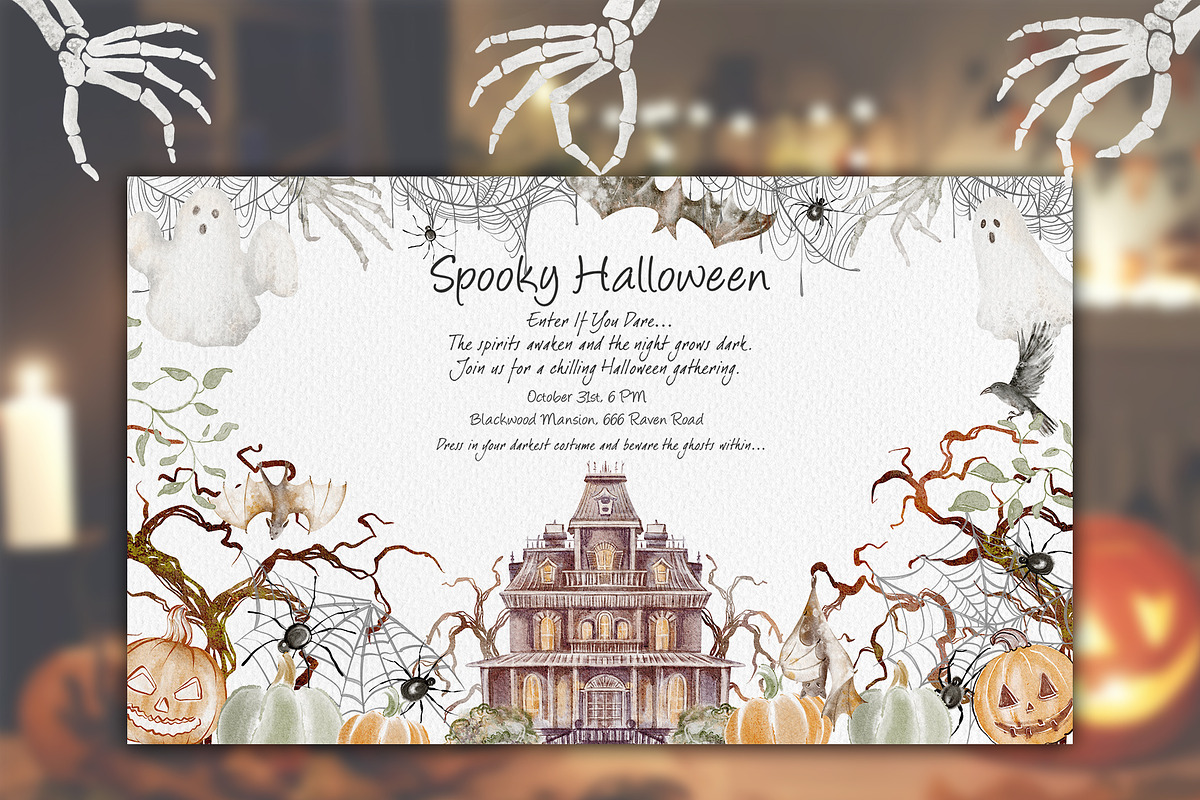 Halloween Whimsical Clipart, an Object Graphic by LenArt (Photo 7 of 15)