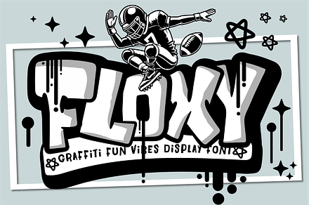 Floxy Font, a Blackletter Font by Nobu Collections