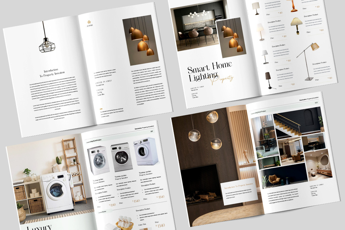 Project Catalog Product Template, a Brochure Template by TMint Play (Photo 2 of 8)