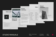 GIMELL - Project Proposal Template, a Social Media Template by Studio Manuals (Thumbnail 1 of 8)