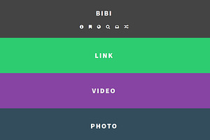 Bibi - Flat Tumblr Theme, a Websites & App Template by mselmany