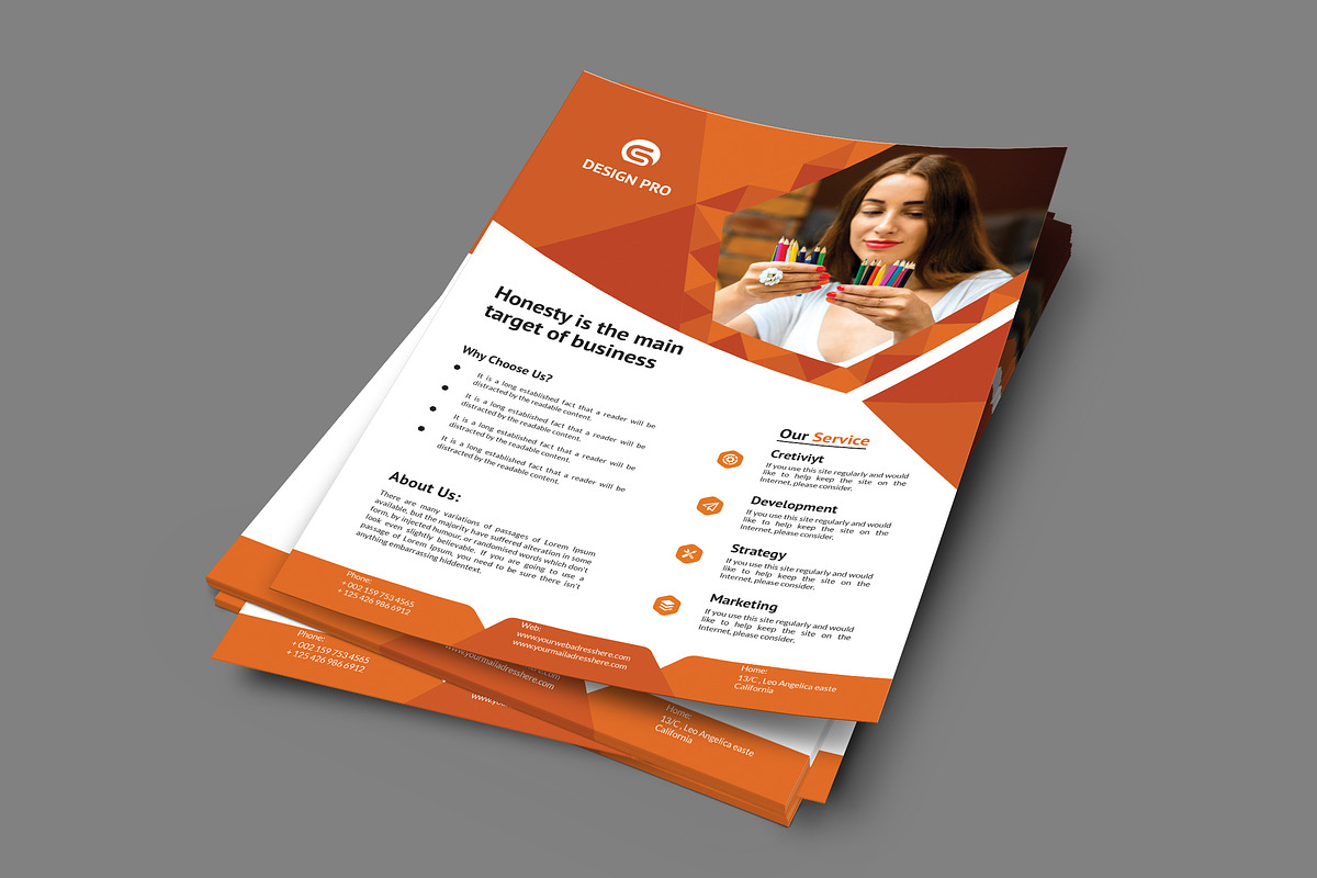 Flyer, a Flyer Template by ZAAS (Photo 4 of 7)