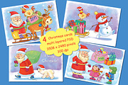 Christmas and New Year collection, a Decorative Illustration by Haso (Thumbnail 2 of 6)